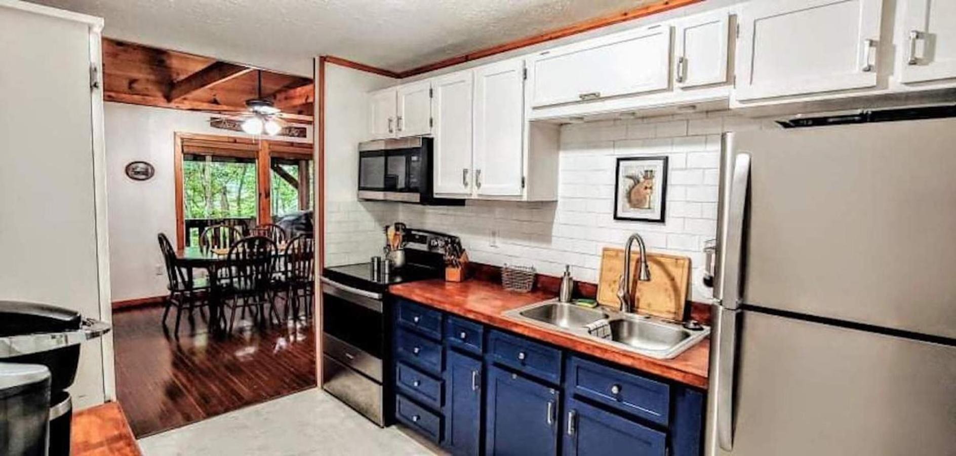 Trailseeker Cabin W King Bed Hot Tub At Red River Gorge Natural Bridge Stanton Exterior foto